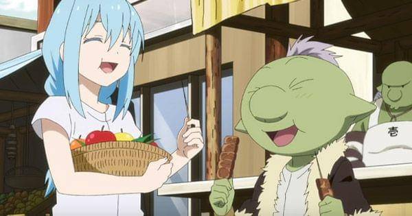 Rimuru dan Gobuta berbelanja jajanan ( Dok. Eight Bit / Tensura Nikki)