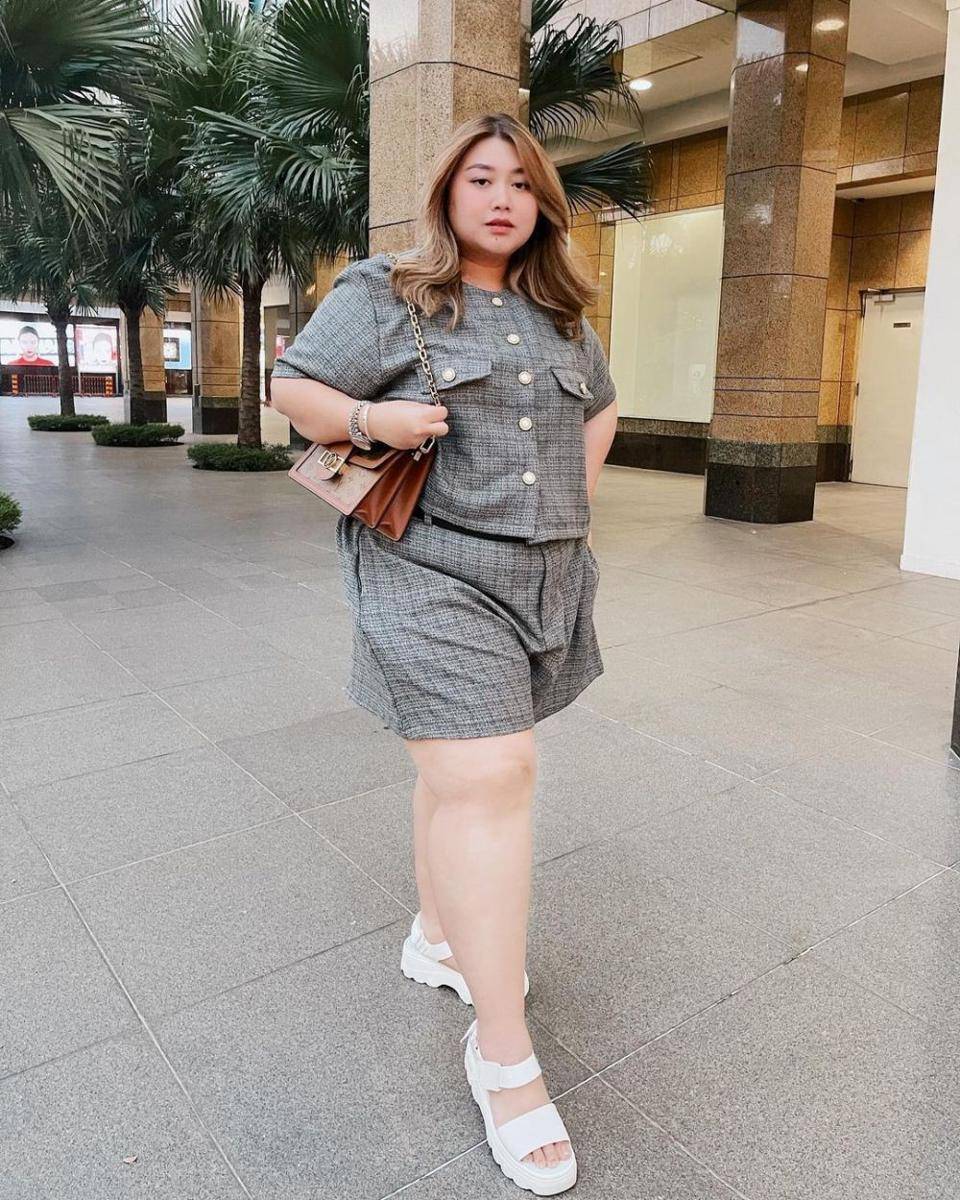 OOTD plus size ala Clarissa Putri (instagram.com/clarissaputri_)
