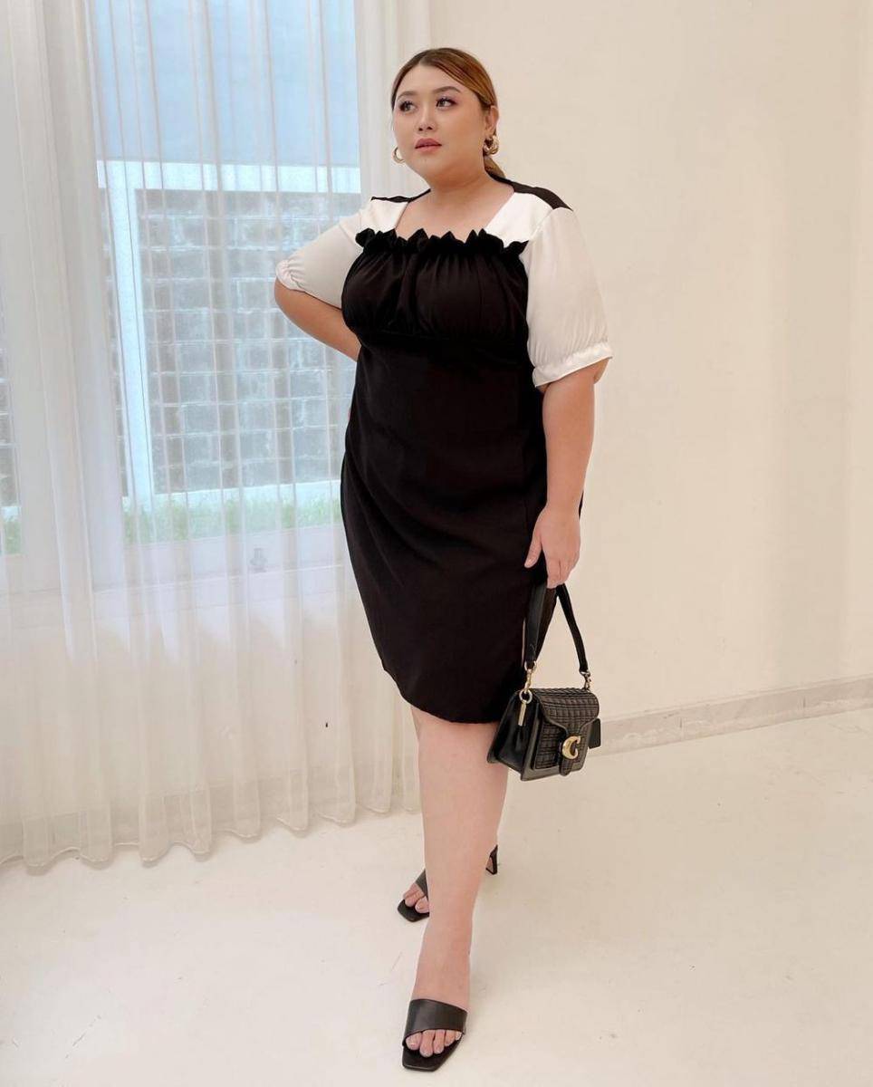OOTD plus size ala Clarissa Putri (instagram.com/clarissaputri_)