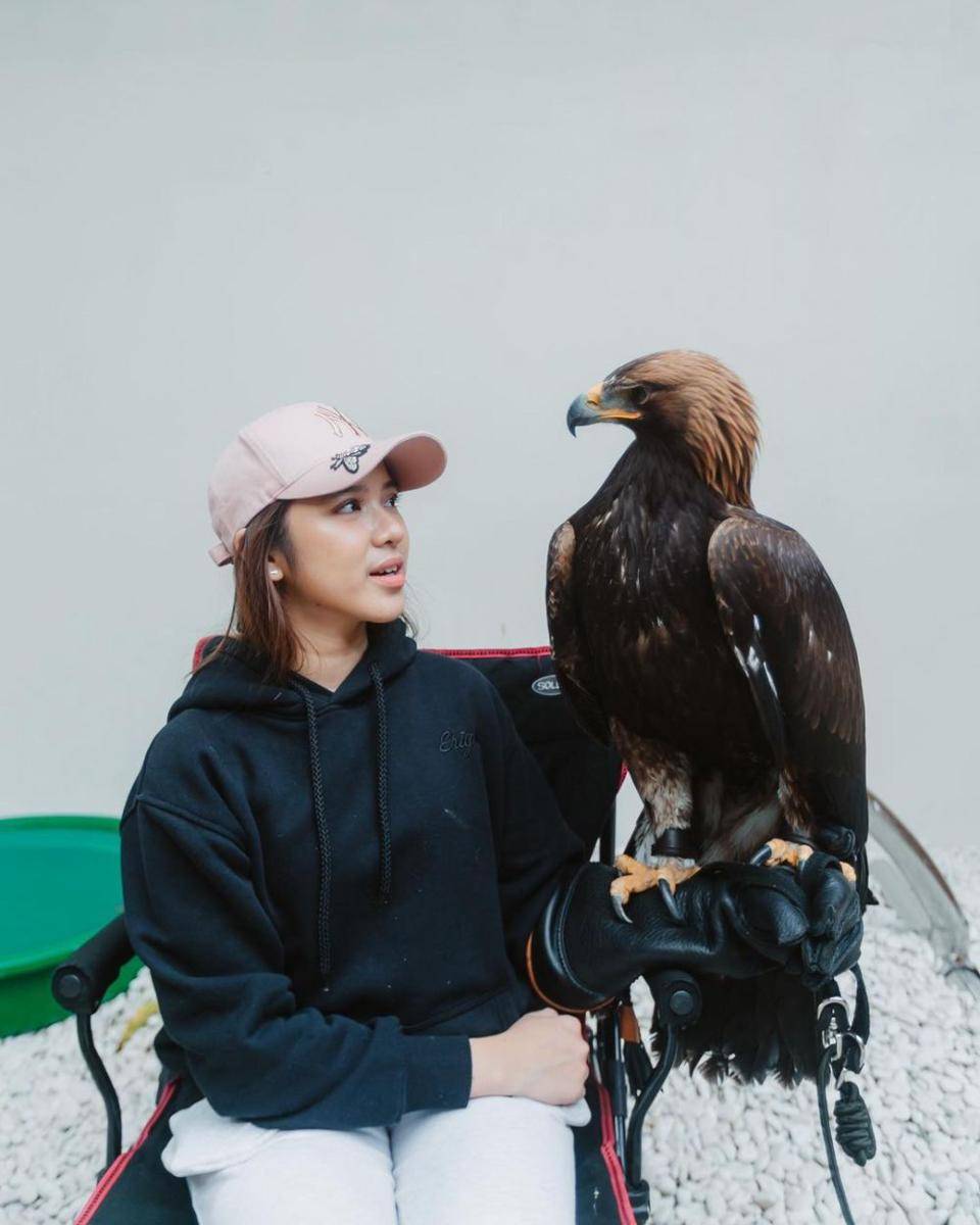 Tiara Andini mengunjungi kebun binatang mini Alshad Ahmad. (instagram.com/tiaraandini)