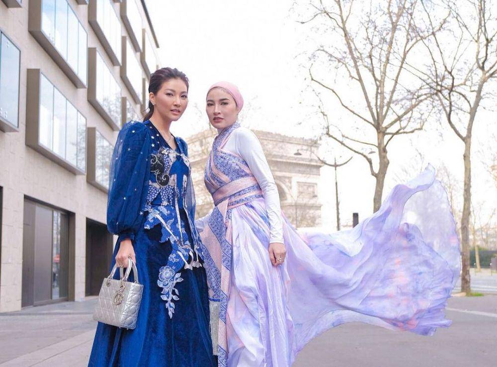 Liburan Sarwendah beserta keluarga ke Paris. (instagram.com/shandypurnamasari)