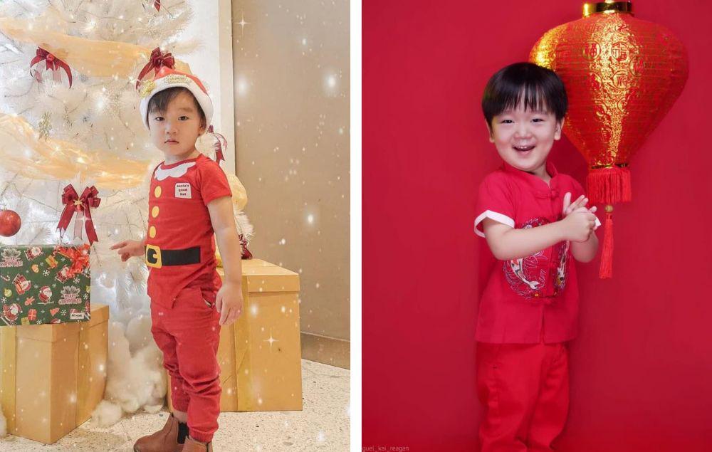 9 Potret Miguel, Anak Bungsu Angel Cherrybelle, yang Gemas Abis!