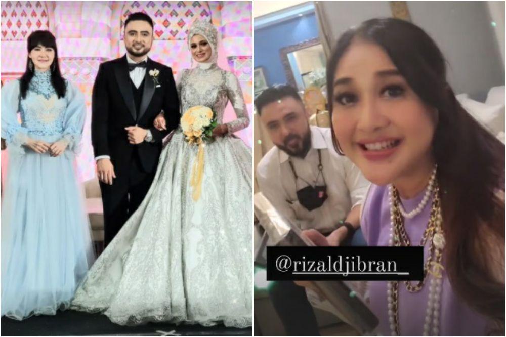 10 Tamu Seleb di Pesta Pernikahan Rizal Djibran, Ramai Artis Lawas
