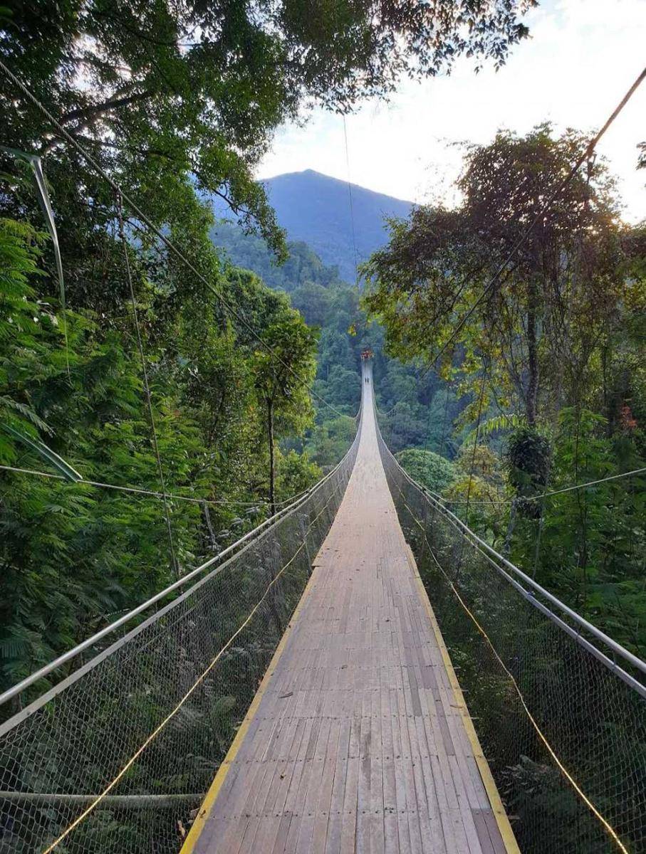 Jembatan di Curug Sawer (dok.pribadi/Yoseph Gunardi)