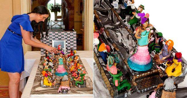 Debbie Wingham's Runway Cake adalah kue termahal di dunia yang dibuat untuk merayakan ulang tahun seorang anak di Uni Emirat Arab. (elitereaders.com)