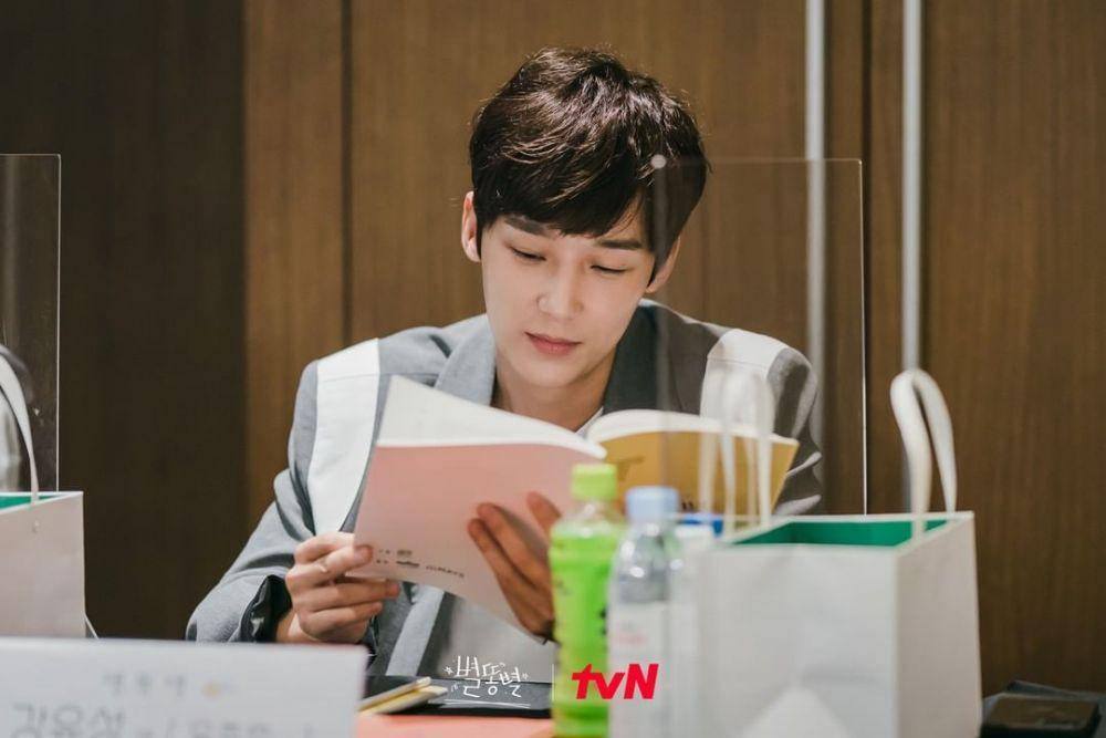 potret pembacaan naskah Shooting Stars (instagram.com/tvn_drama)