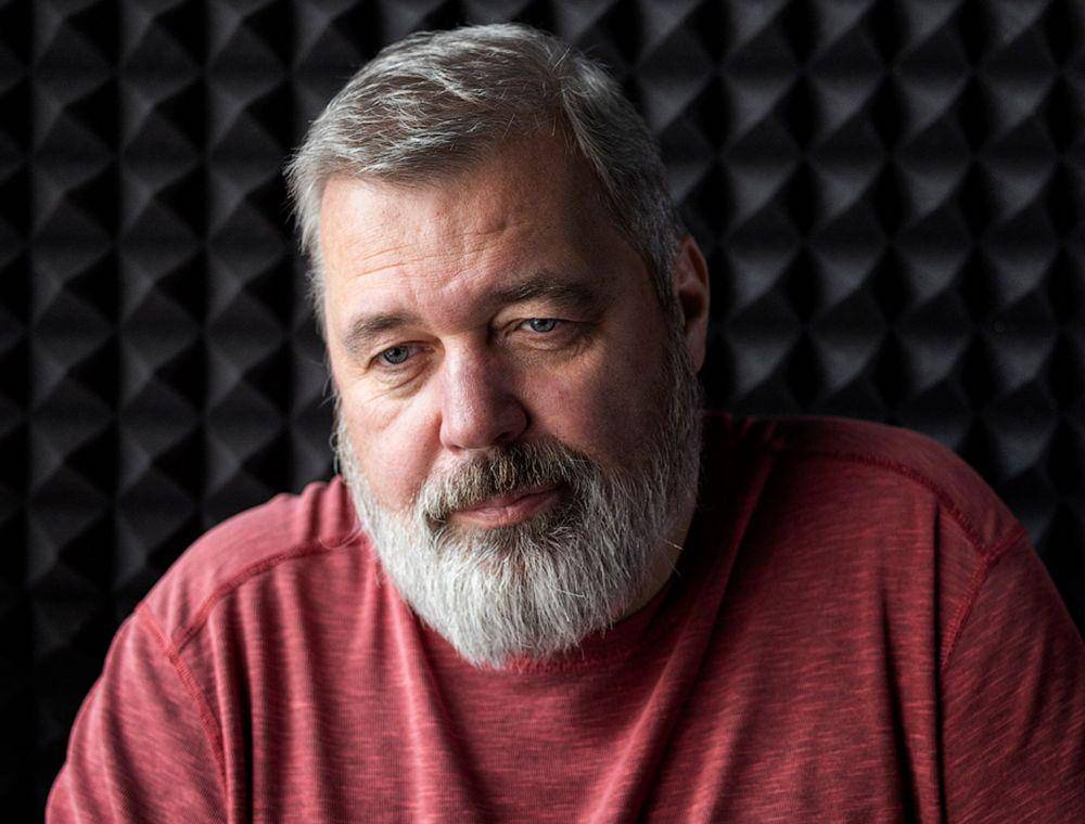 potret salah satu pendiri Novaya Gazeta Dmitry Muratov oleh Elena Anosova (newyorker.com)