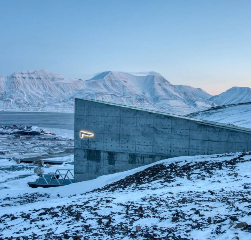 Brankas Benih Dunia Svalbard (instagram.com/croptrust)