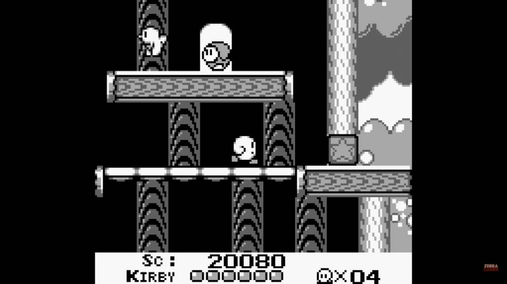 warna putih Kirby di Amerika (dok. Nintendo/Kirby Dreamland