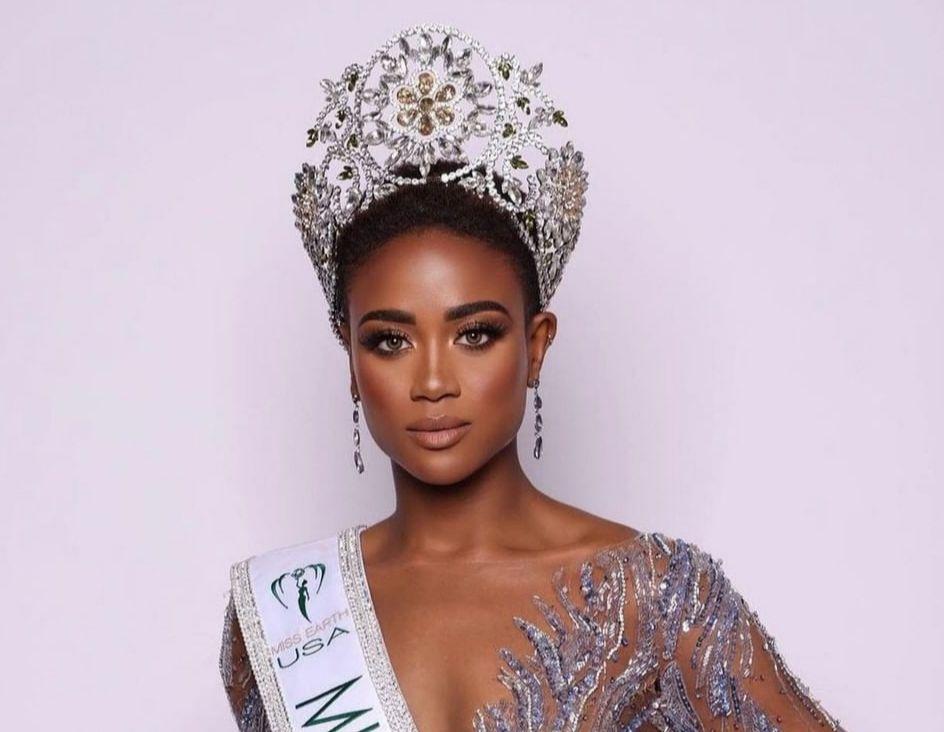 9 Potret Natalia Salmon Miss Earth USA 2022, Pesonanya Sangat Memukau!