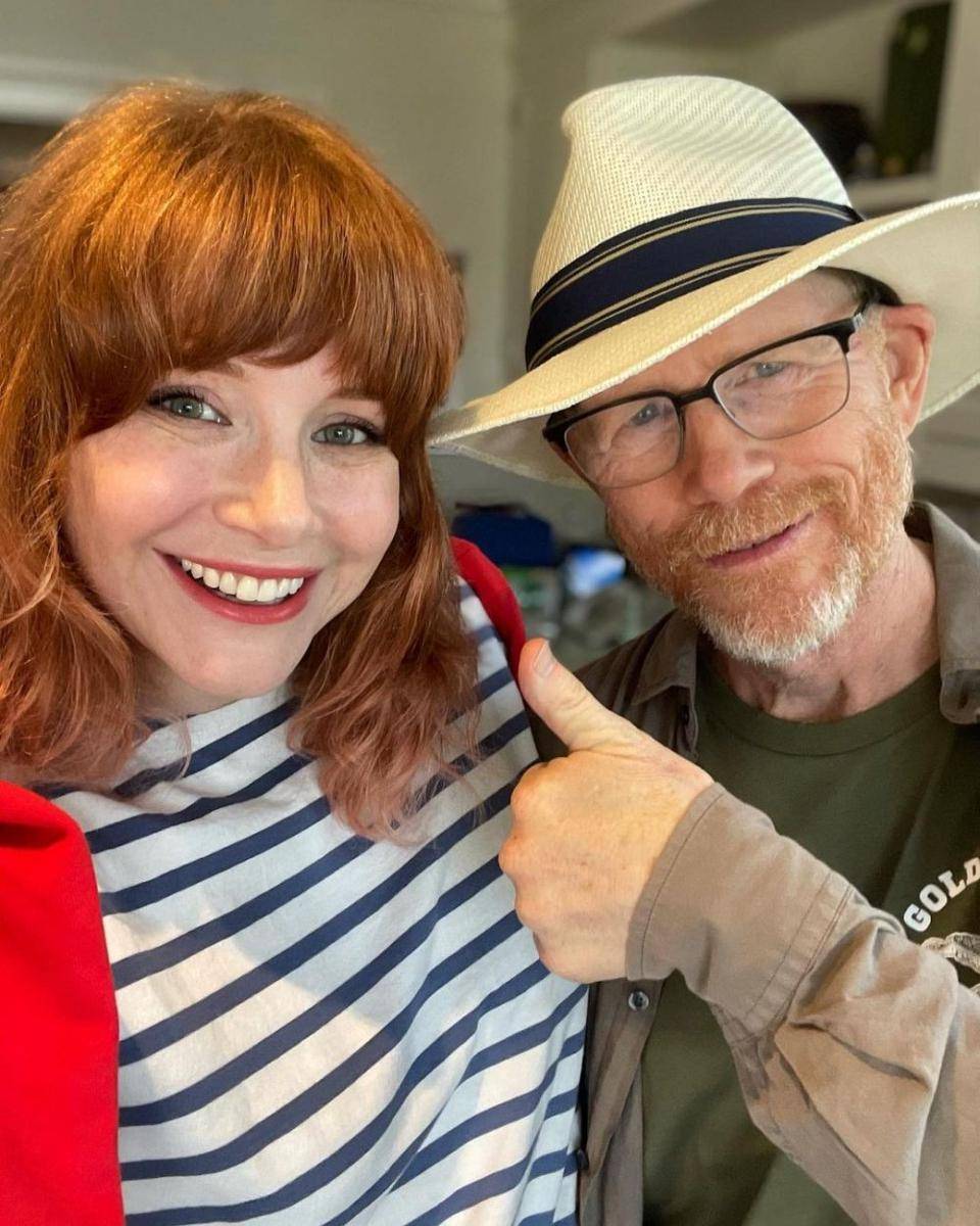 Bryce Dallas Howard dan Ron Howard (Instagram/brycedhoward)
