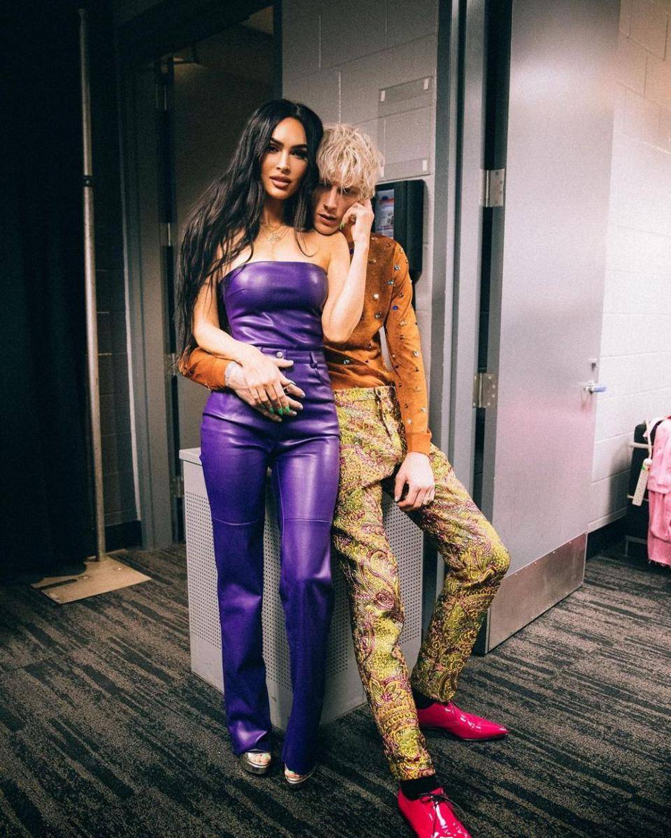 Machine Gun Kelly dan Megan Fox (instagram.com/meganfox)