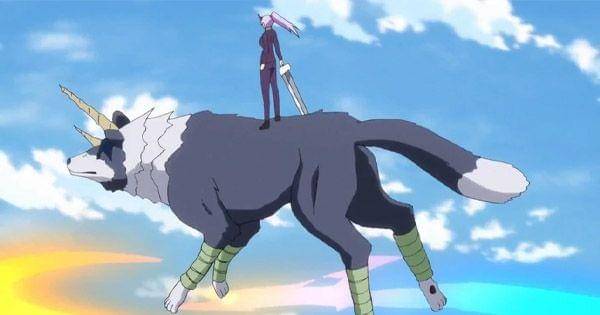 Shion dan Ranga berduet menyerang  Charybdis ( Dok. Eight Bit / Tensura )