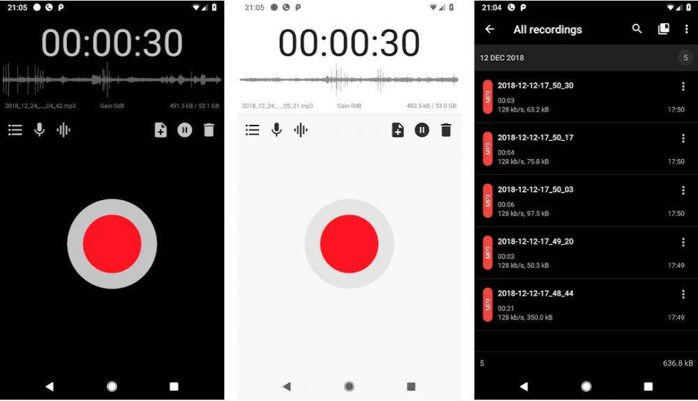 ASR Voice Recorder (Dok. NLL)