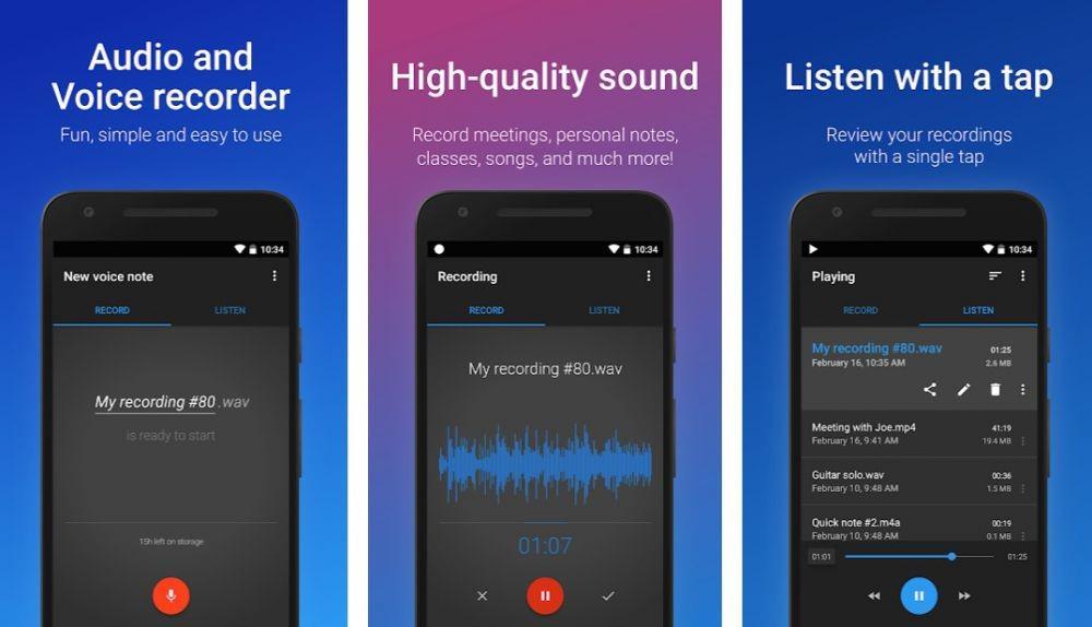 7 Aplikasi Perekam Suara Terbaik di Android, Audio Jernih