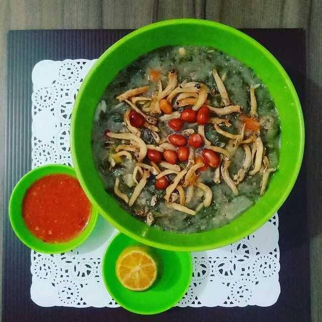 ilustrasi hidangan bubur pedas Sambas (instagram.com/ren.snack)
