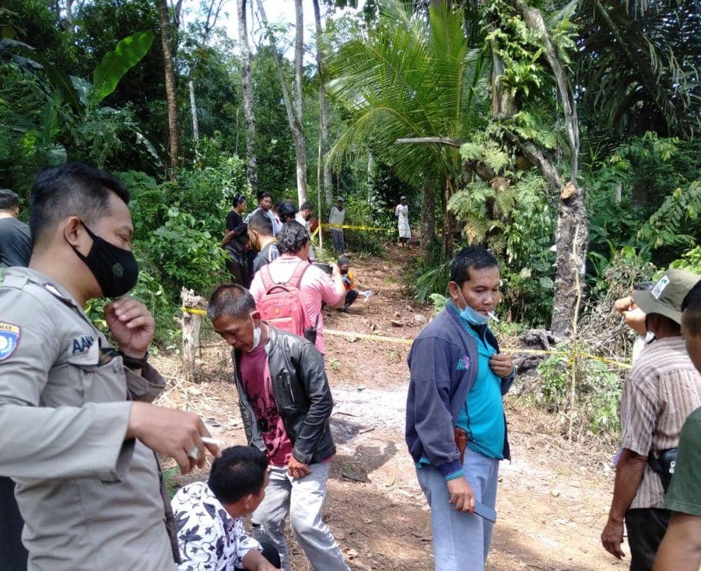 Personel Polres Lampung Timur mengungkapkan tabir pembunuhan mutilasi menimpa seorang bocah inisial RDS (12). (IDN Times/Istimes)
