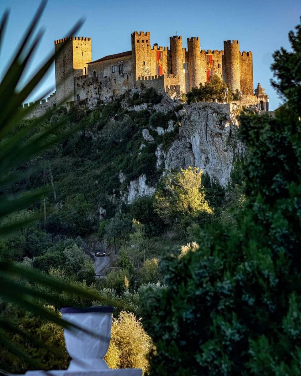 potret Castle of Óbidos (instagram.com/portugal_passion)