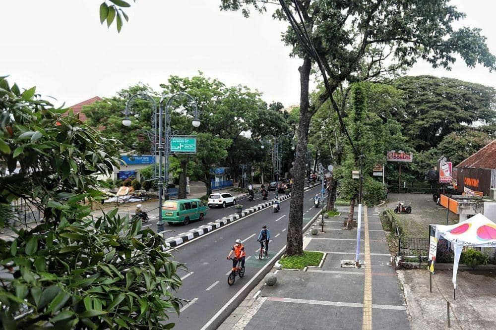Kawasan Dago Kian Cantik, Tak Ada Lagi Kabel yang Semrawutan