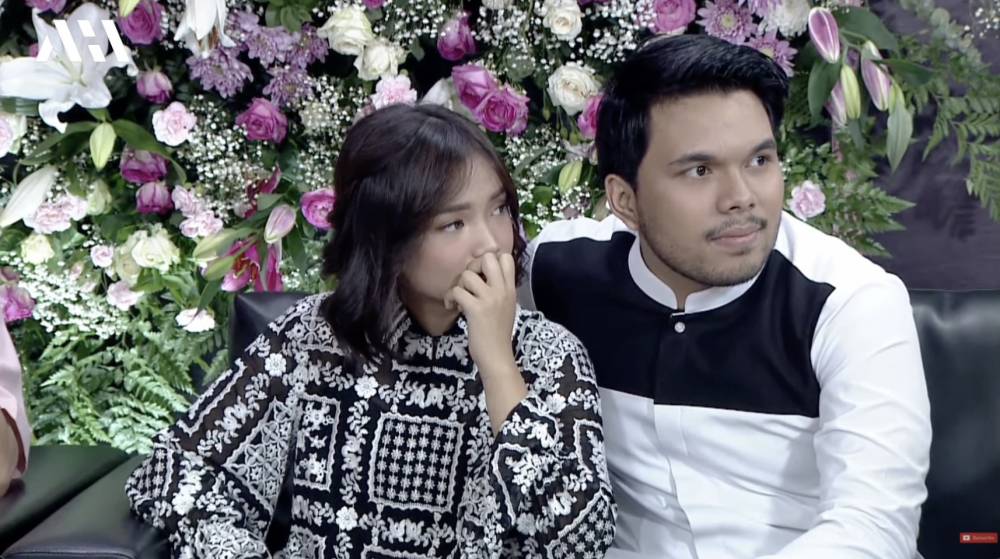 Potret keluarga Aurel dan Atta di Akikah Ameena (YouTube.com/AH)