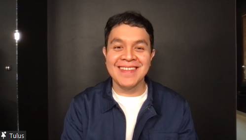 Tulus pada konferensi pers perilisan album Manusia pada Jumat (4/3/2022) (Dok. pribadi/Elizabeth Chiquita)
