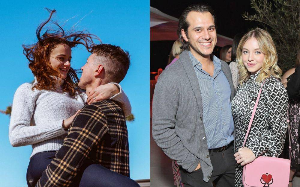 Joey King dan Steven Piet | Sydney Sweeney dan Jonathan Davino (instagram.com/joeyking | instagram.com/entertainmenttonight)