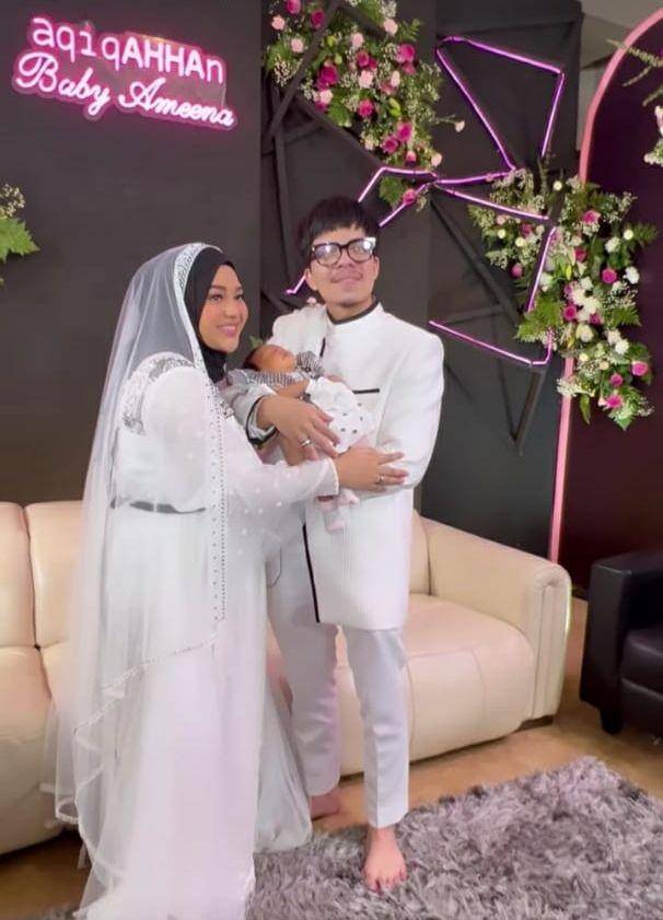 Akikah Ameena Atta. (Instagram.com/dennisgustiputra)