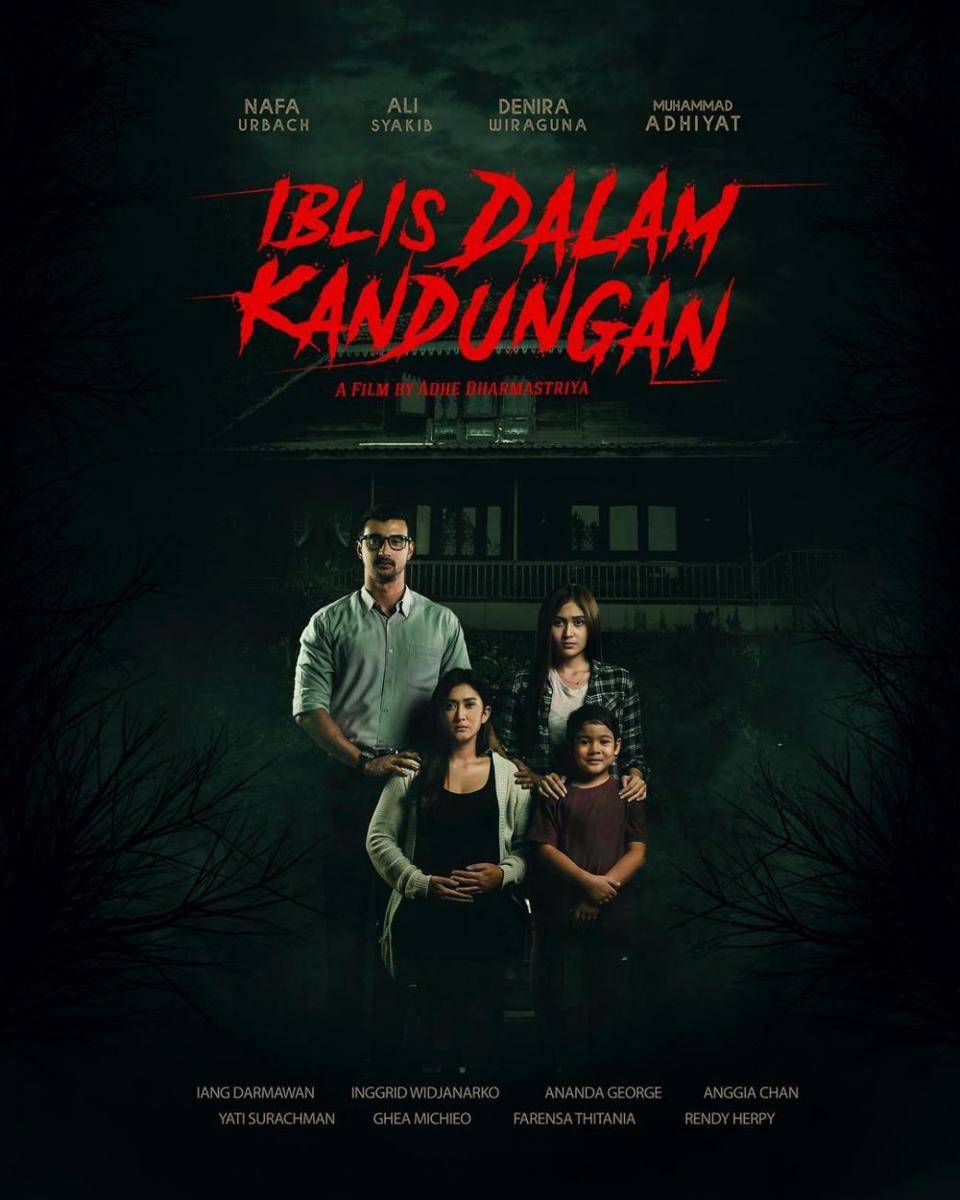 poster film Iblis dalam Kandungan (instagram.com/darihatifilms)