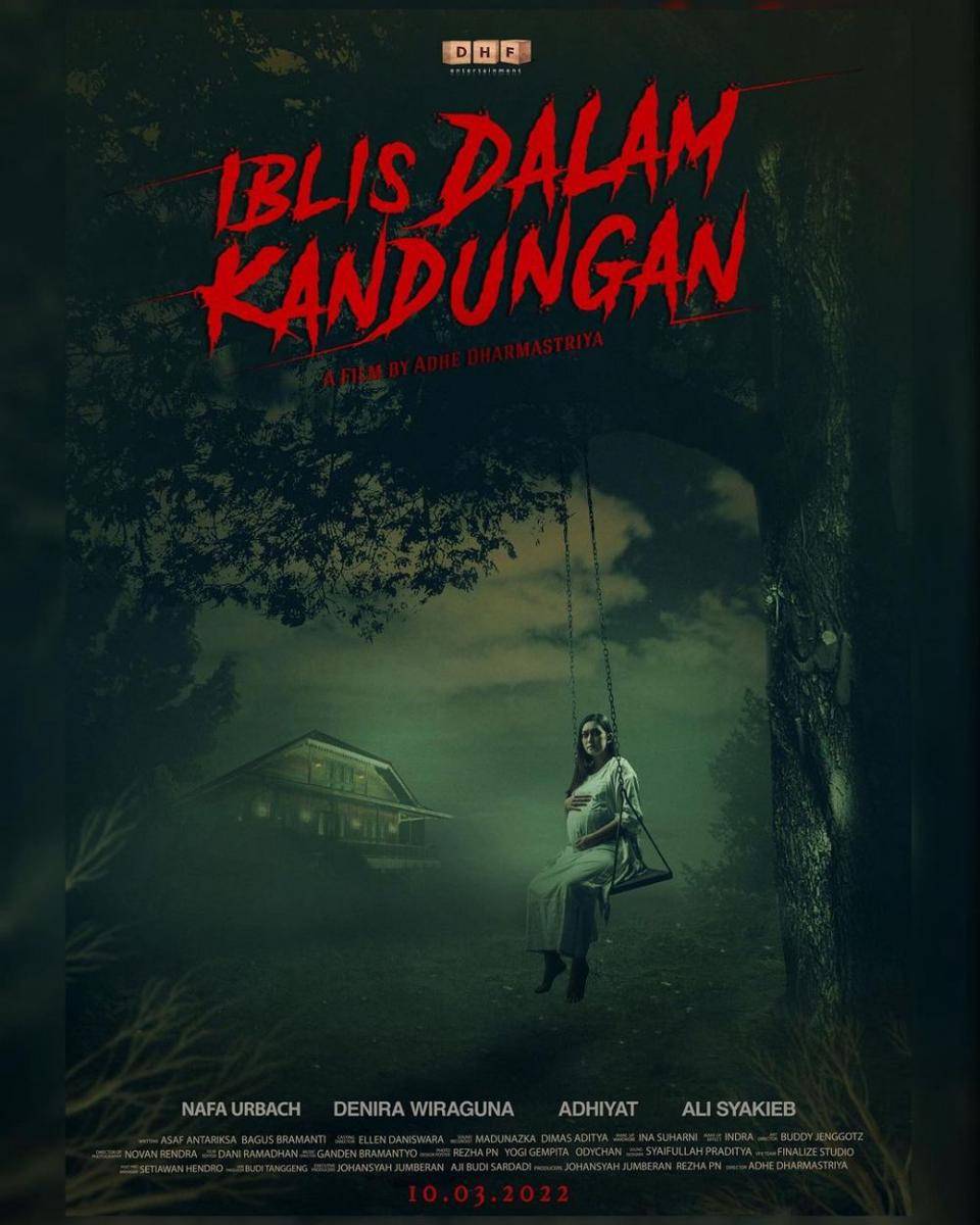 poster film Iblis dalam Kandungan (instagram.com/darihatifilms)