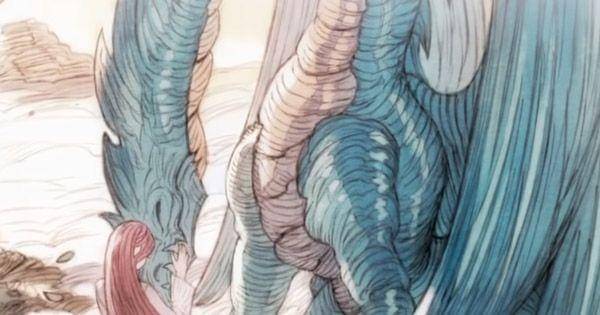 Ilustrasi Veldanava berdasarkan kisah kebangkitan Raja Iblis Milim yang diceritakan Eren ( Dok. Eight Bit / Tensura )