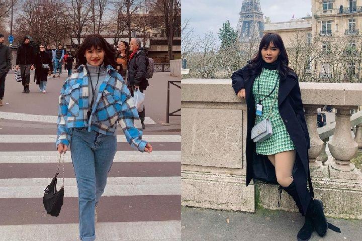 Kerja Sambil Liburan, 10 Potret Keseruan Salshadilla Juwita di Paris