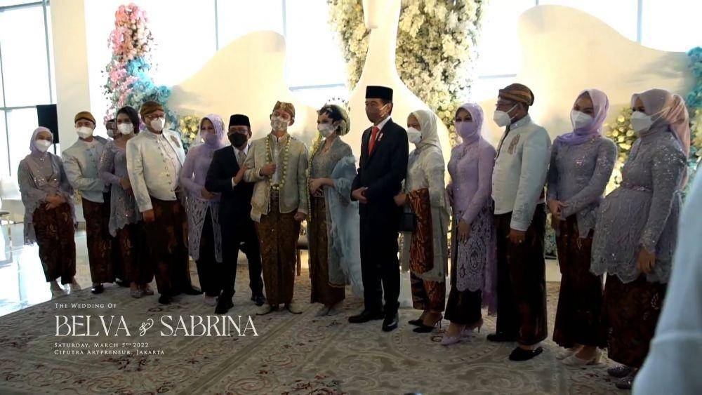 Akad Nikah Belva-Sabrina 5/3/2022 (dok. YouTube/Sabrina Anggraini)