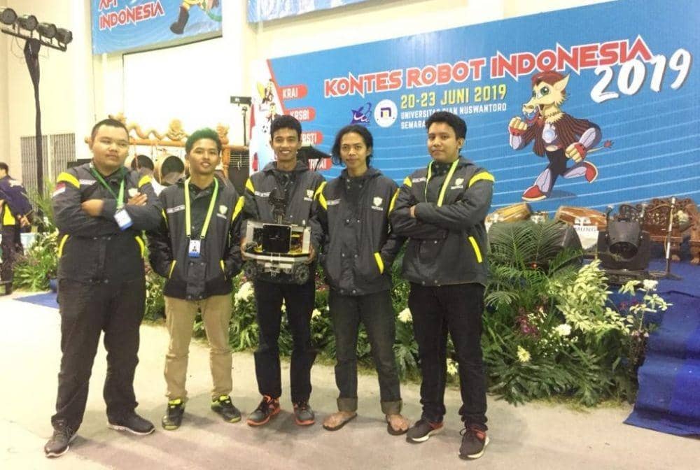 Unit Robotika Institut Teknologi Sumatera (Urotera) wadah mahasiswa lintas prodi mengembangkan diri bidang teknologi robotika. (Dok. ITERA).