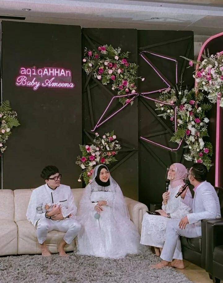 Akikah Ameena Atta. (Instagram.com/aurelie.hermansyah)