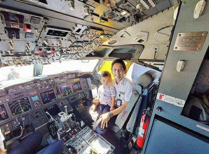 Dimico Ardan bersama anaknya (instagram.com/dimicoardan)