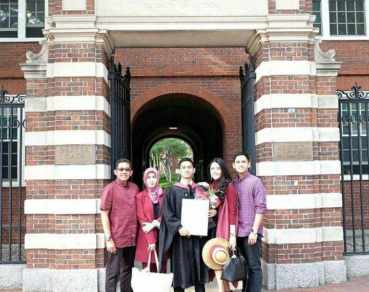 Dimico Ardan saat di Harvard University (instagram.com/dimicoardan)