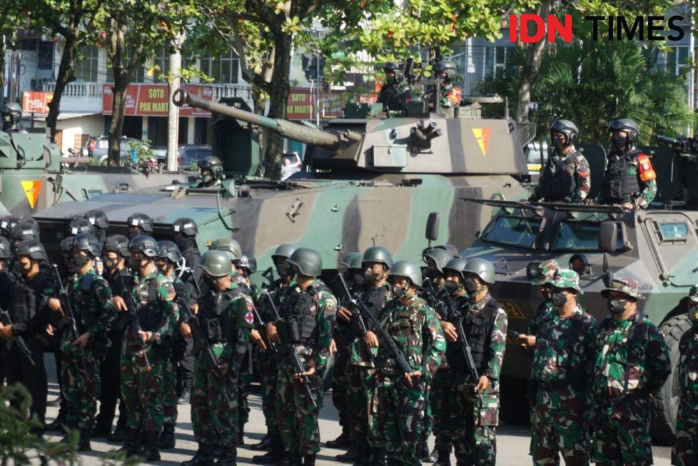 1.500 Prajurit TNI "Perang" di Kota Yogyakarta saat Dini Hari