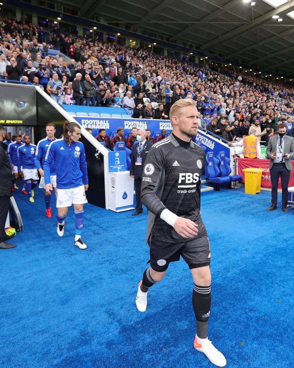 potret Kasper Schmeichel (instagram.com/kasperschmeichel)
