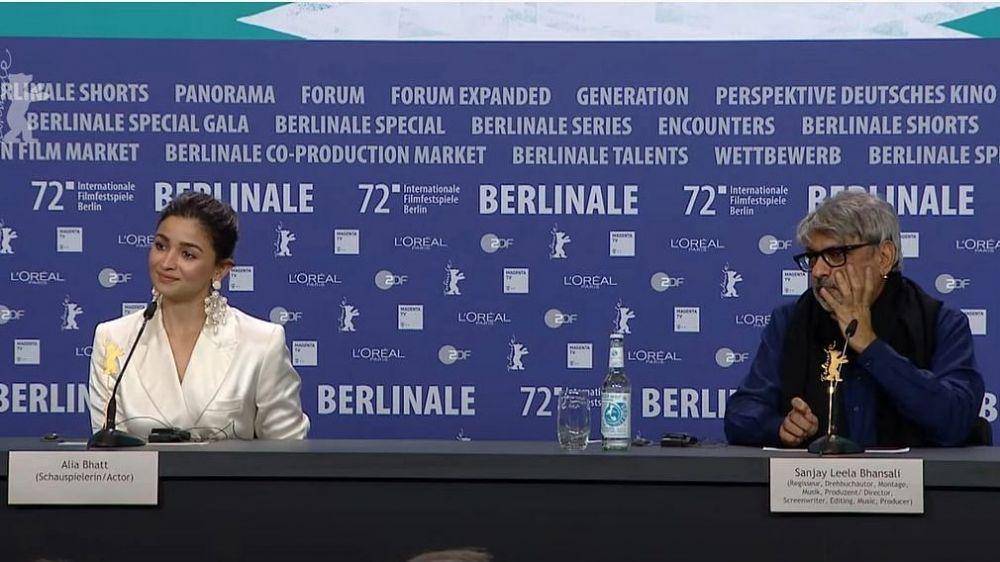 Sanjay Leela Bhansali dan Alia Bhatt press conference di ajang 72nd Berlin Film Festival (thequint.com)