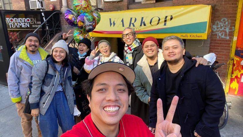 Warkop NYC di New York, USA (twitter.com/pinotski)