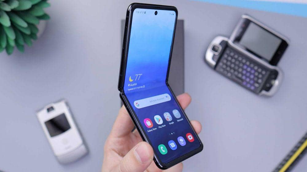 ilustrasi ponsel Samsung (unsplash.com/@rmrdnl)