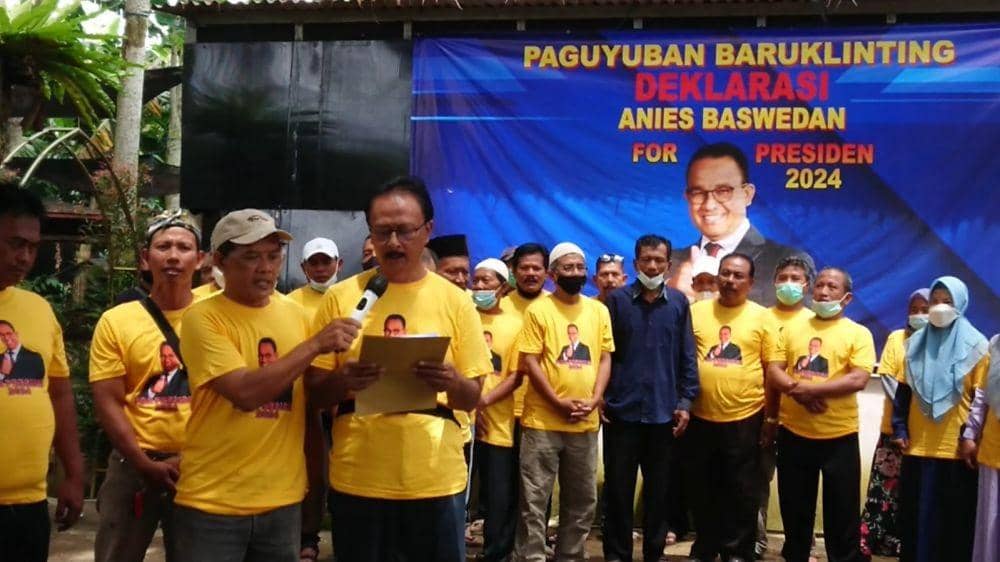 Paguyuban di Tulungagung Deklarasikan Dukungan untuk Anies Baswedan