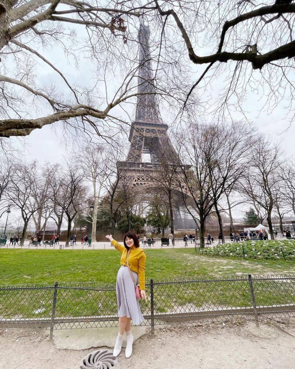 potret Rosiana Dewi di Paris (instagram.com/rsn.dw)