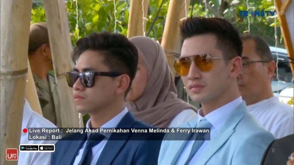 Pernikahan Venna Melinda dan Ferry Irawan 7/3/2022 (dok. Trans TV)