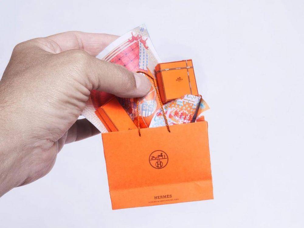 ilustrasi produk hermes (instagram.com/hermes)