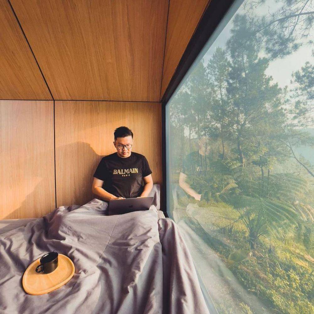 The Kaldera Toba Nomadic Space (instagram.com/boboboxadventure)