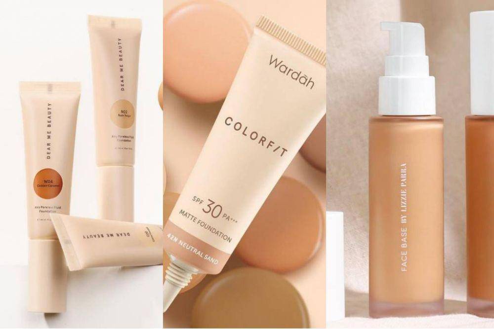 foundie banyak shades (instagram.com/dearmebeauty/| instagram.com/wardahbeauty/| instagram.com/blpbeauty)
