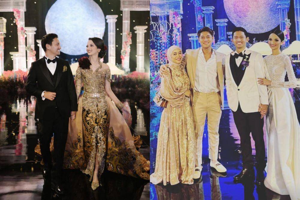 deretan artis yang hadir ke resepsi Belva dan Sabrina (instagram.com/belvadevara)