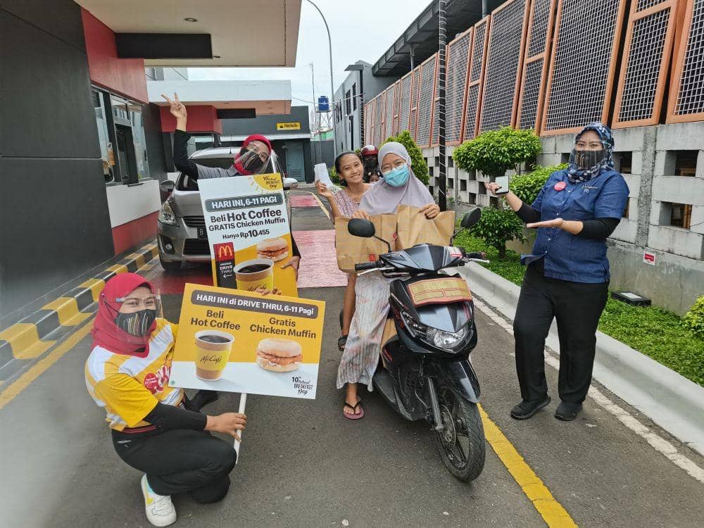 Keseruan McDonald's Indonesia saat National Breakfast Day 2022 (Dok. IDN Times)