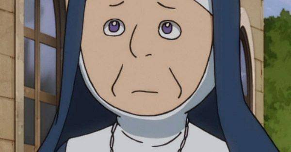 Sumire muncul di adegan flashback Hibana dan iris ( Dok. David Production / Fire Force )